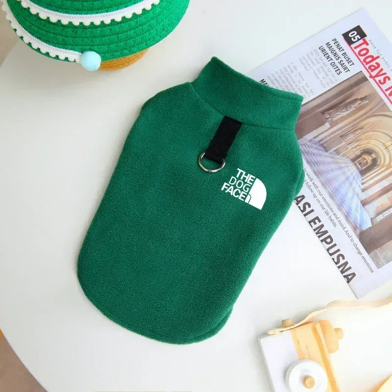Fleece Winter Dog Sweater Vest