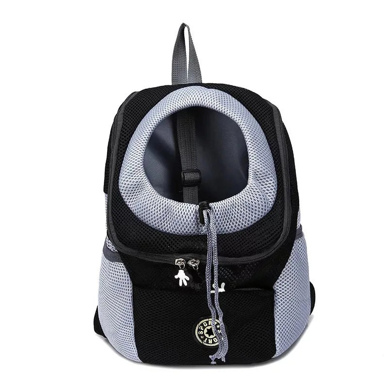 Foldable Pet Backpack – Portable Cat & Dog Travel Chest Bag