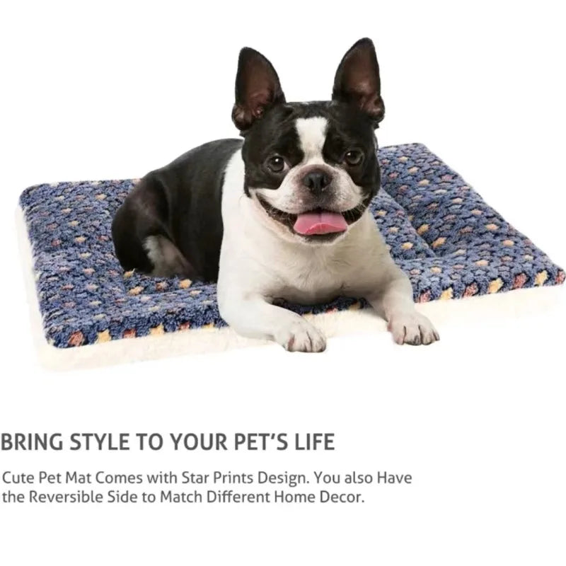 Flannel Pet Mat – Thick Sleeping Blanket for Dogs & Cats