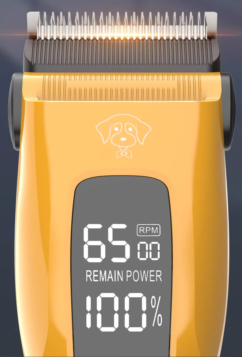Professional Pet Hair Clipper – Rechargeable Dog & Cat Trimmer