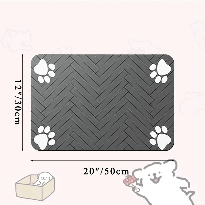 Waterproof Pet Food Bowl Mat