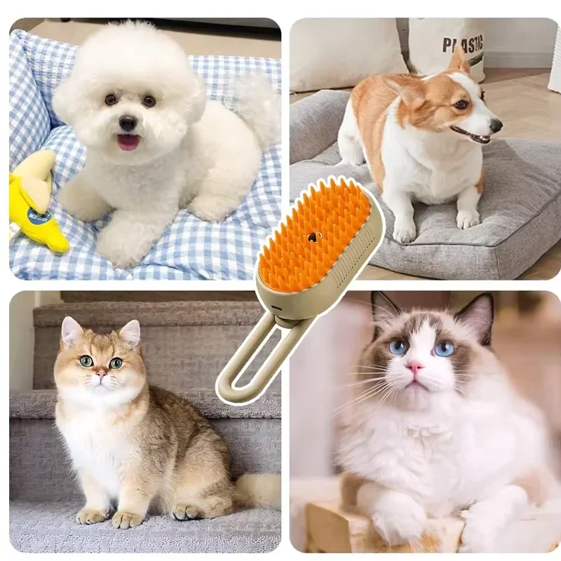 Pet Spray Hair Comb for Dogs & Cats