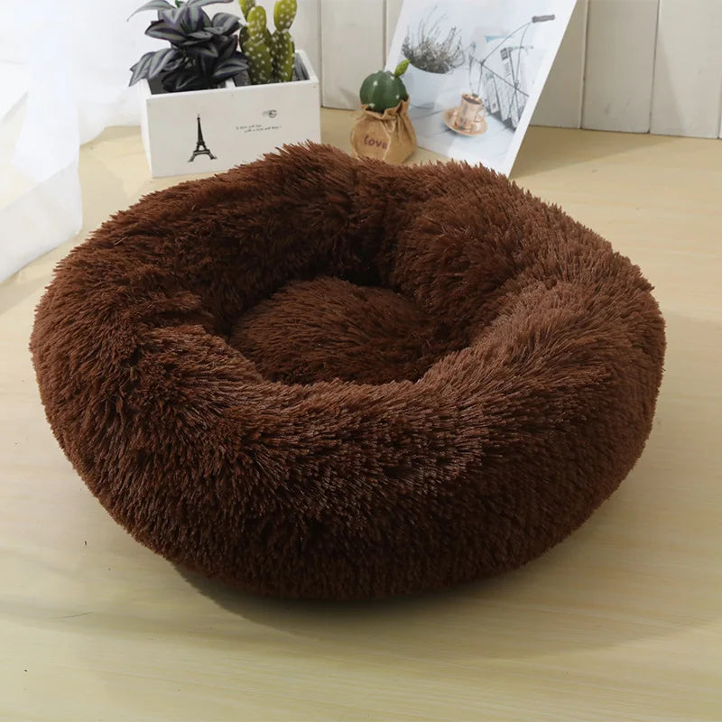 Plush Winter Pet Nest Bed