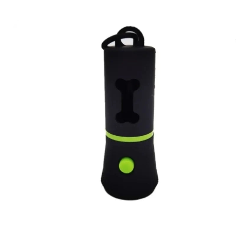 LED Pet Waste Bag Dispenser – Dog Poop Bag Holder with Light