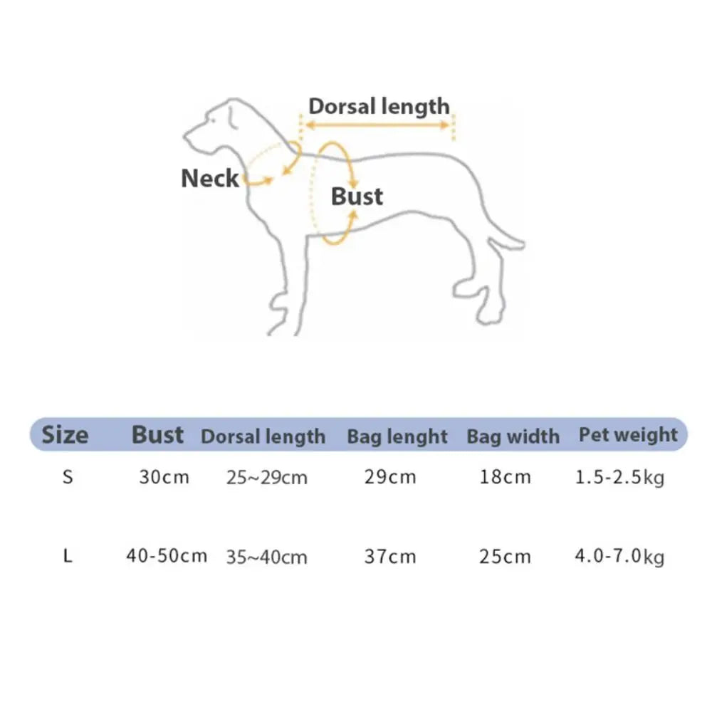 Adjustable Pet Carrier Backpack – Travel Bag for Cats & Small Dogs