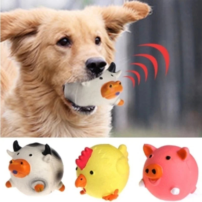 Squeaky Dog Toy – Interactive Vocal Pet Toy
