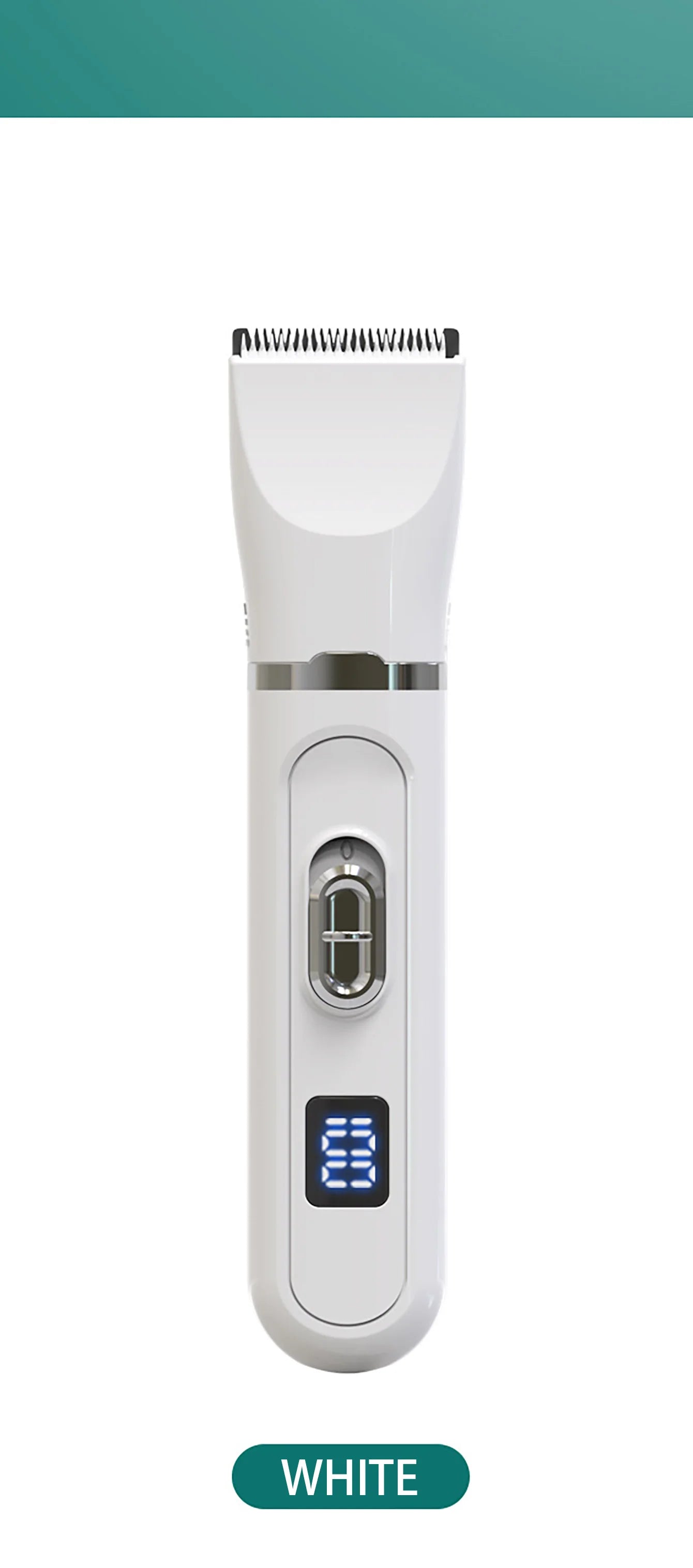 Professional Dog Hair Clipper – Silent USB Rechargeable Pet Grooming Tool