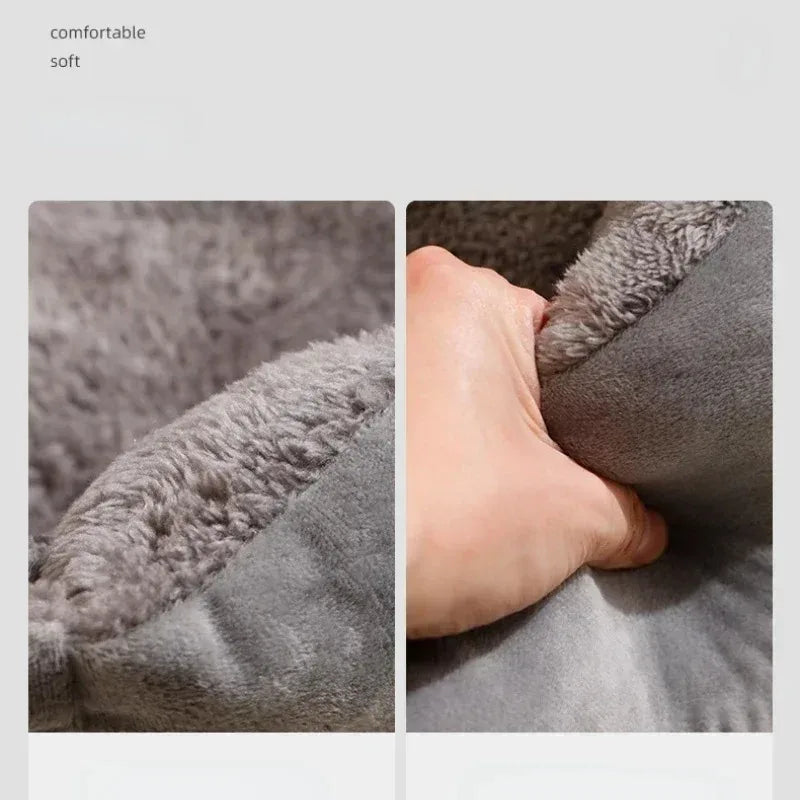 Cozy Pet Bed – Cushion Basket for Cats, Kittens & Small Dogs