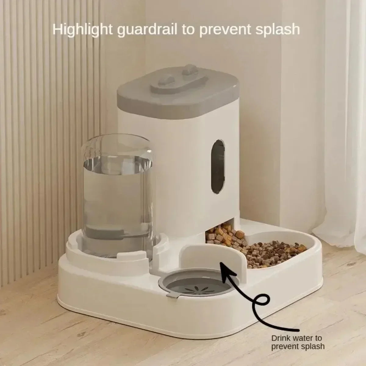 Automatic Pet Food & Water Dispenser