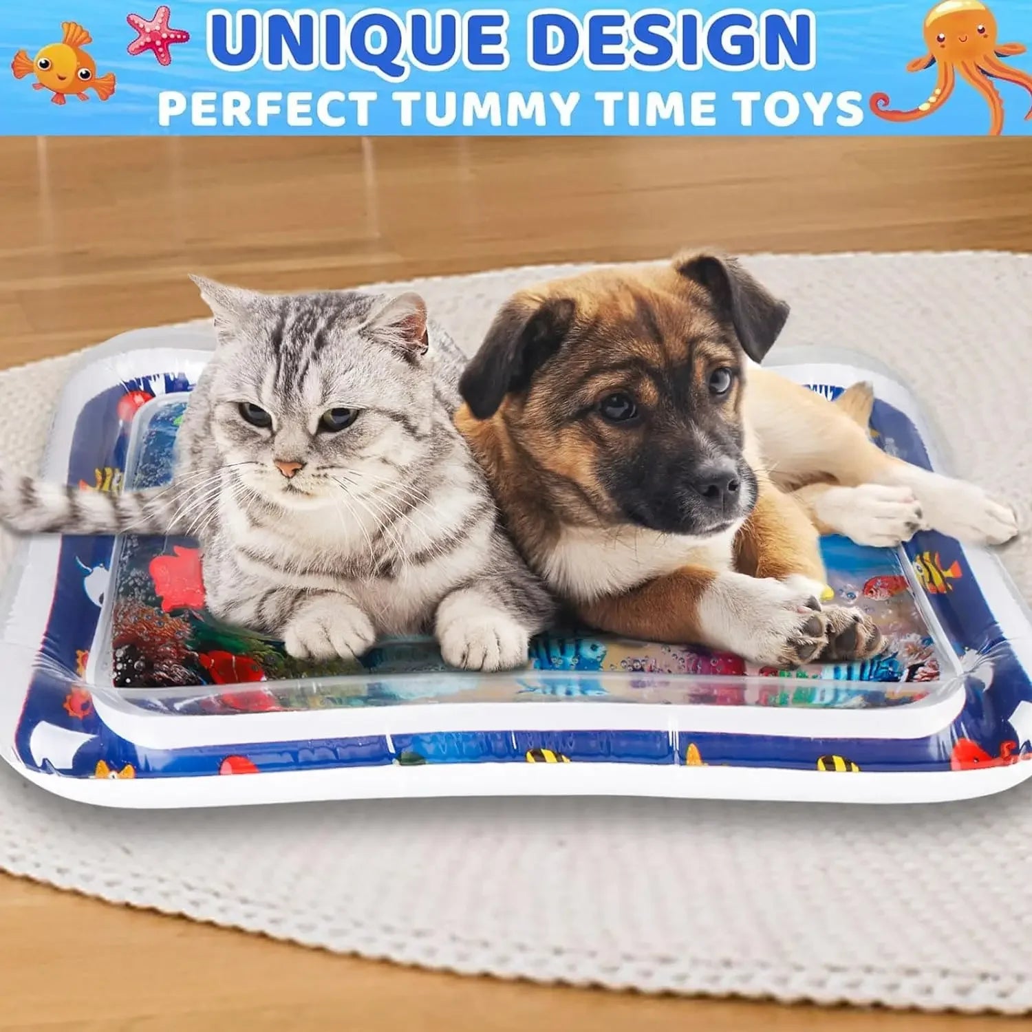 Inflatable Water Play Mat for Pets