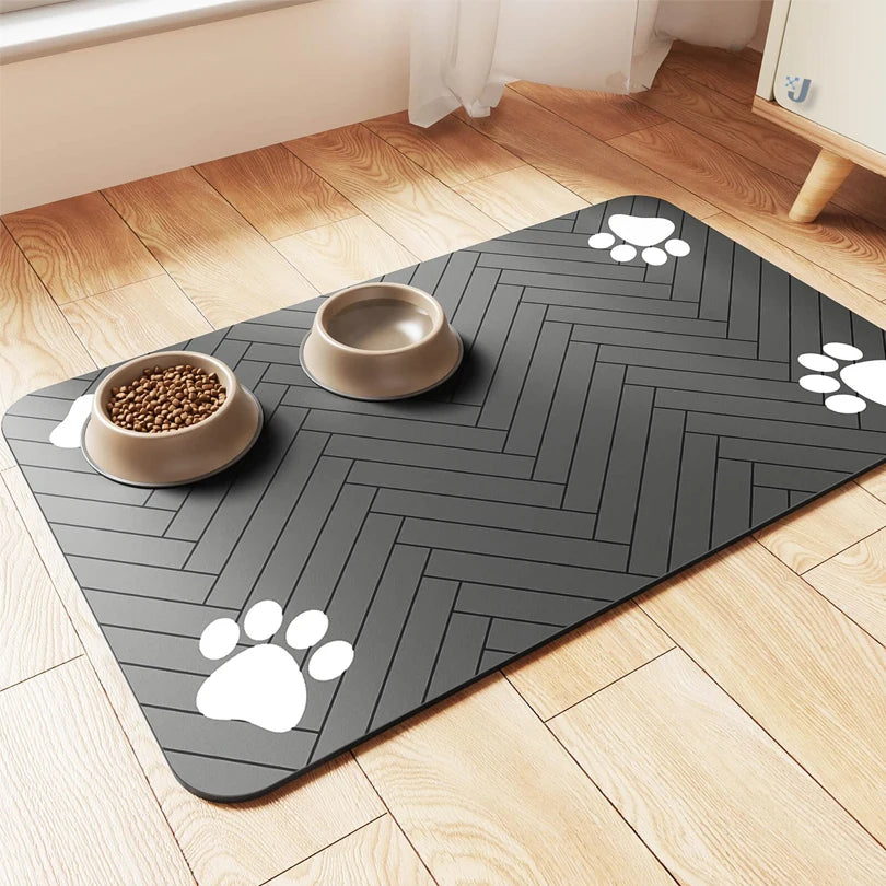 Waterproof Pet Food Bowl Mat