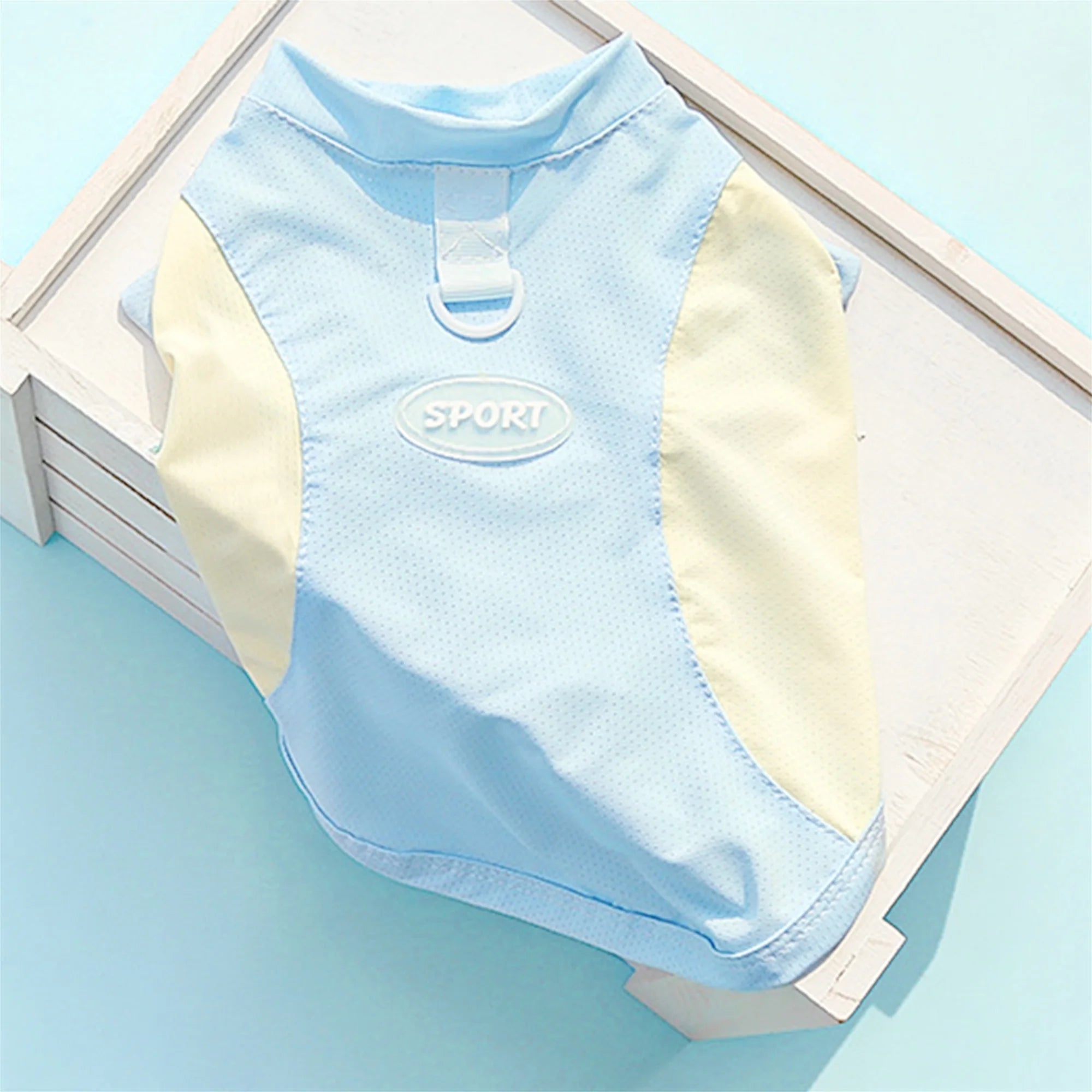 Cooling Dog & Cat T-Shirt – Lightweight Ice Silk Pet Tank Top