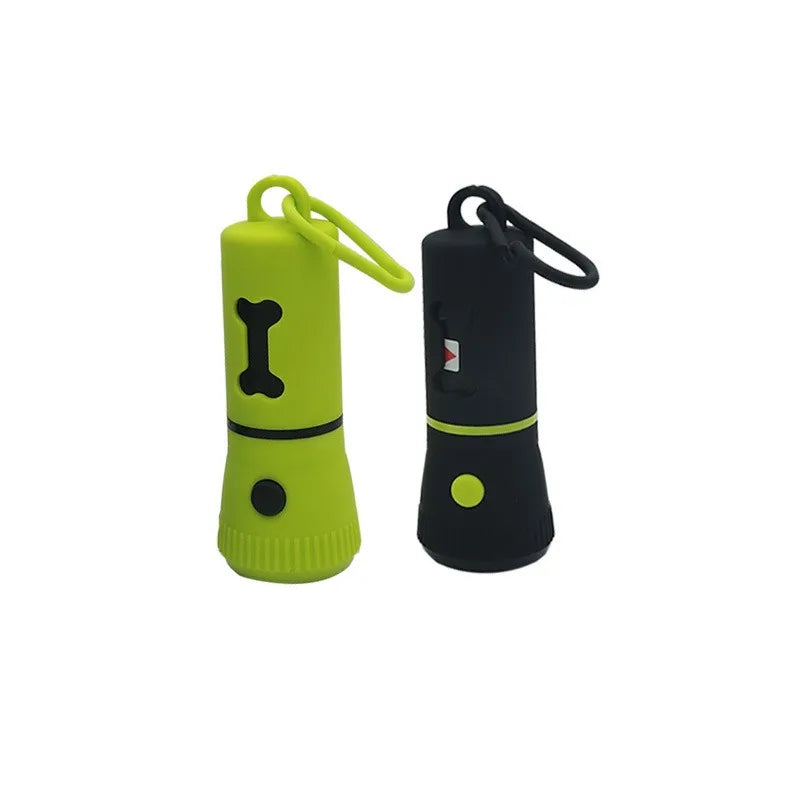 LED Pet Waste Bag Dispenser – Dog Poop Bag Holder with Light