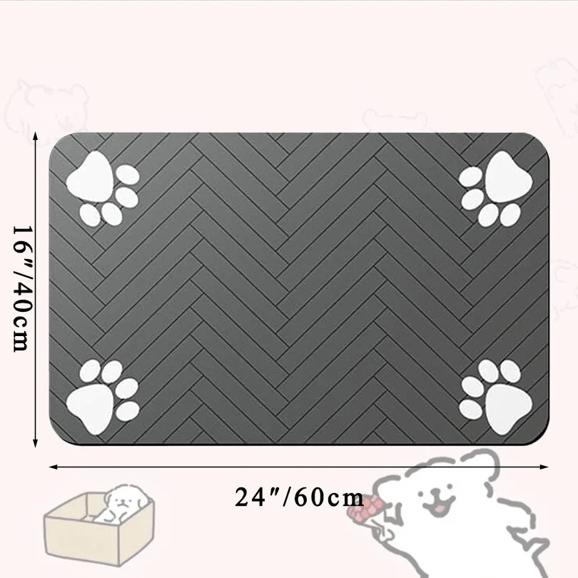 Waterproof Pet Food Bowl Mat