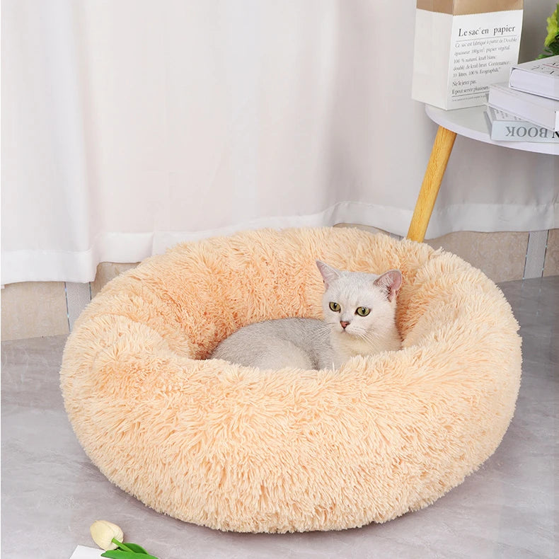 Plush Winter Pet Nest Bed
