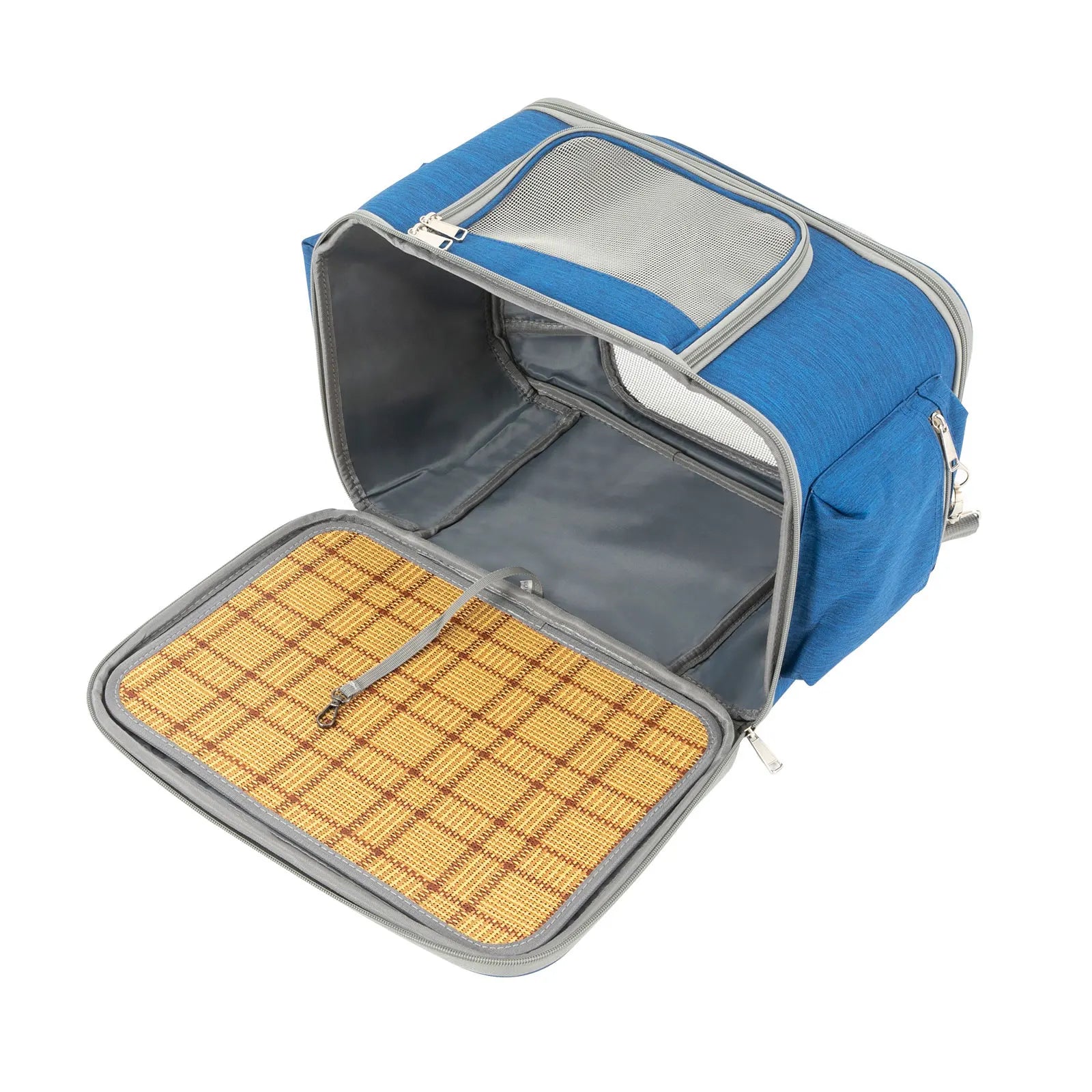 Collapsible Pet Carrier – Waterproof Oxford Travel Bag for Cats (7kg)